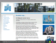 Tablet Screenshot of mcs-itop.dk